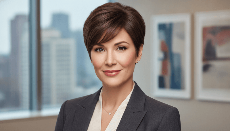 Tapered Layered Cut (Short-to-Medium Length)