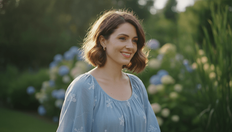 Textured Bob – Best for Oval Faces