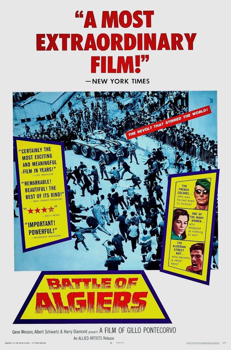 The Battle of Algiers (1966, Gillo Pontecorvo)