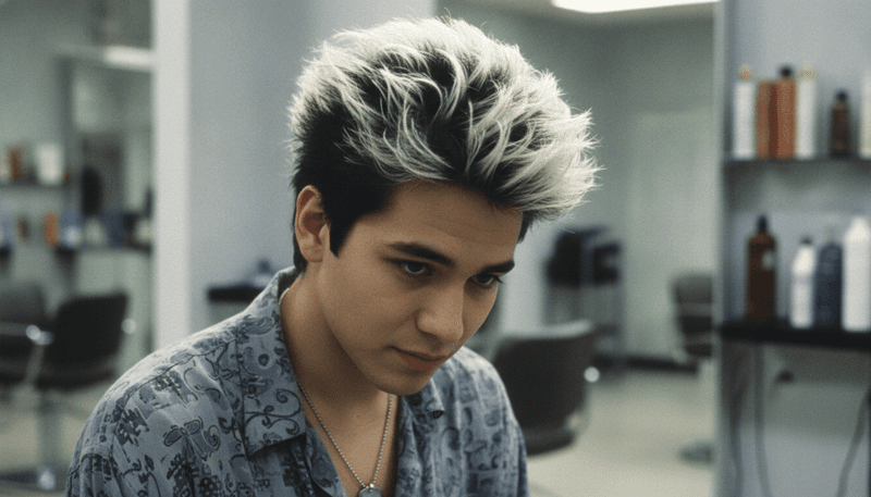 The Frosted Tips Look