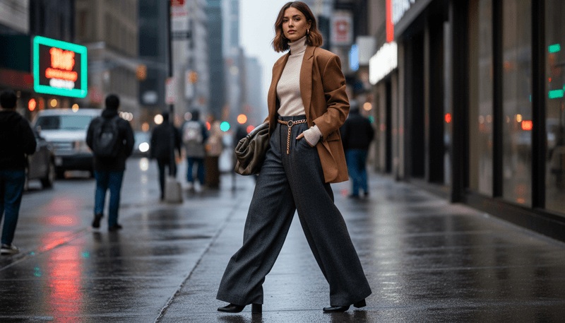 Under Slouchy Trousers