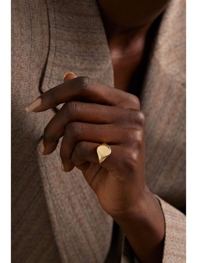 Vintage-Inspired Signet Ring