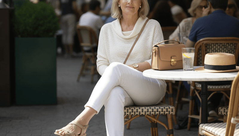 Wear White Jeans for a Fresh, Elegant Look