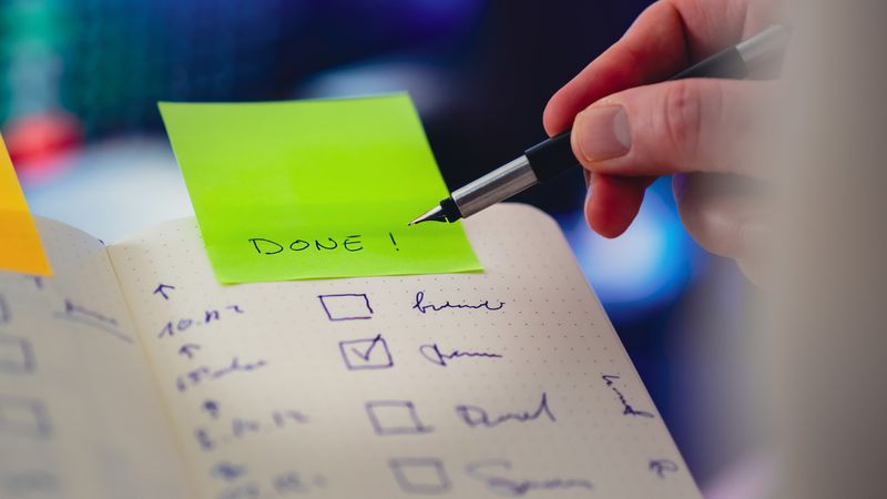You follow through on important commitments