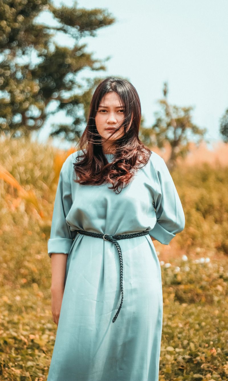 A Fitted or Belted Maxi Dress