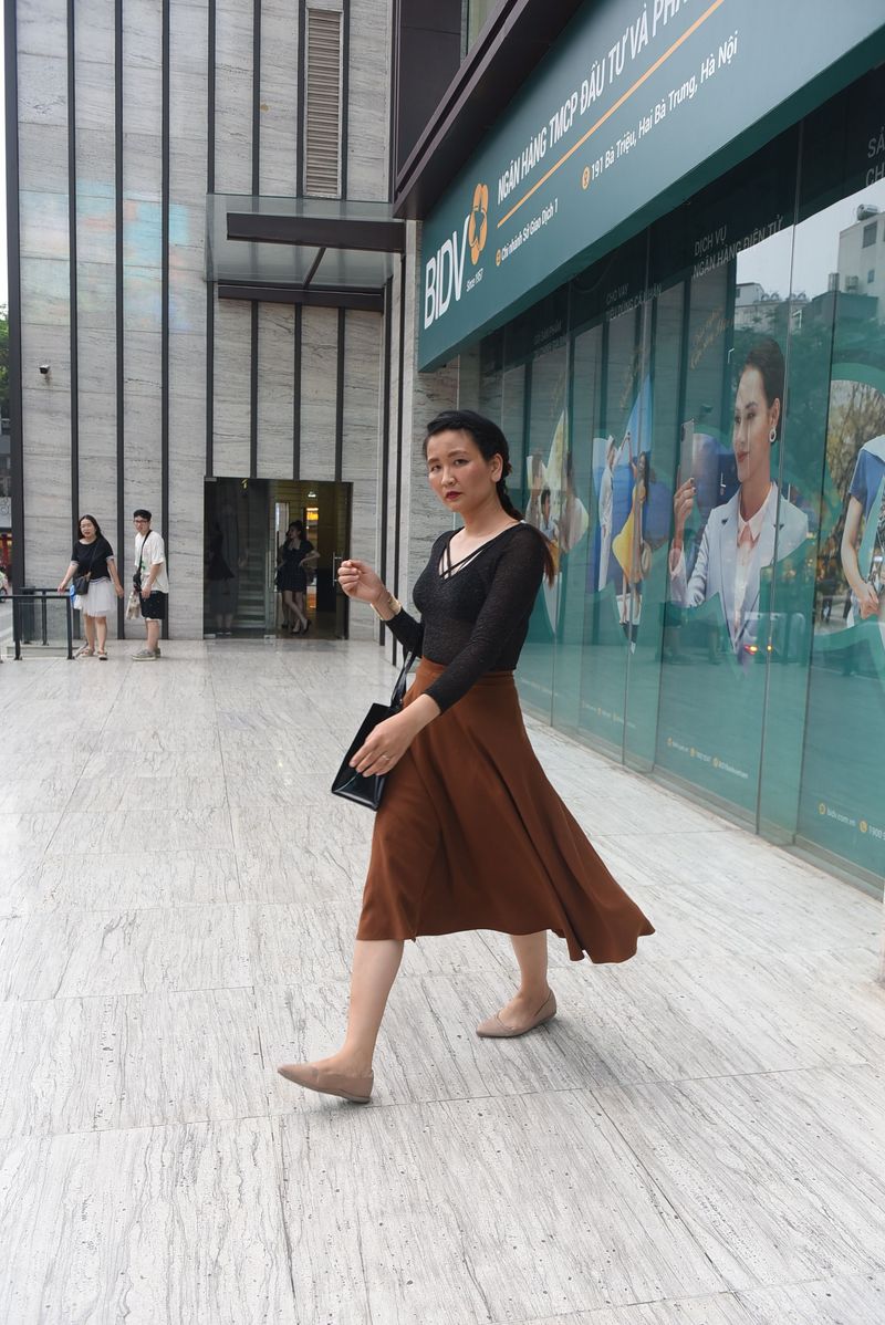 A-Line Midi Skirts