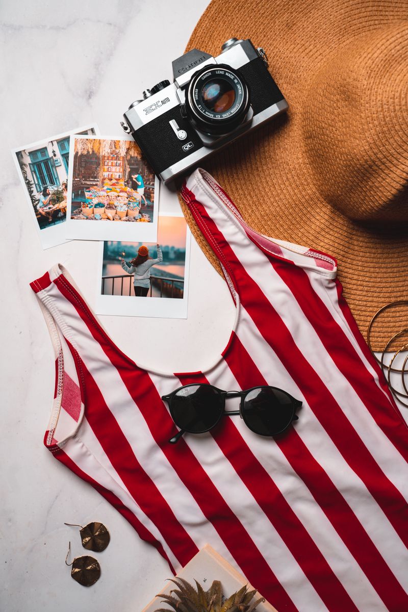 A Timeless One-Piece Swimsuit 