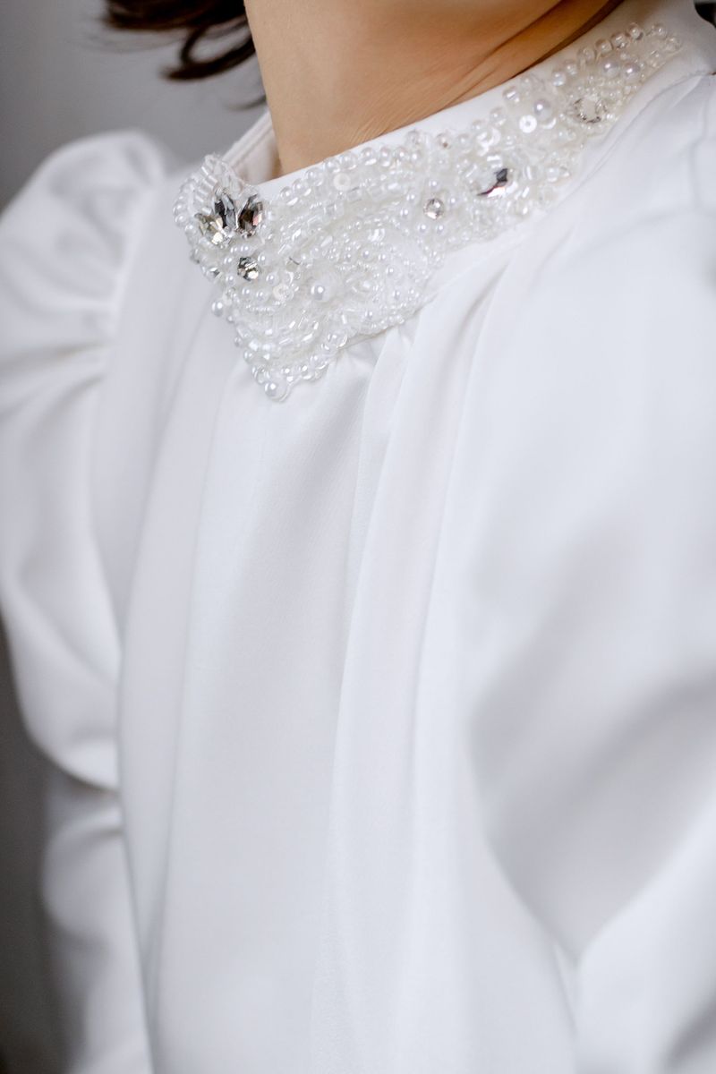 A White Blouse That Feels Too High-Maintenance