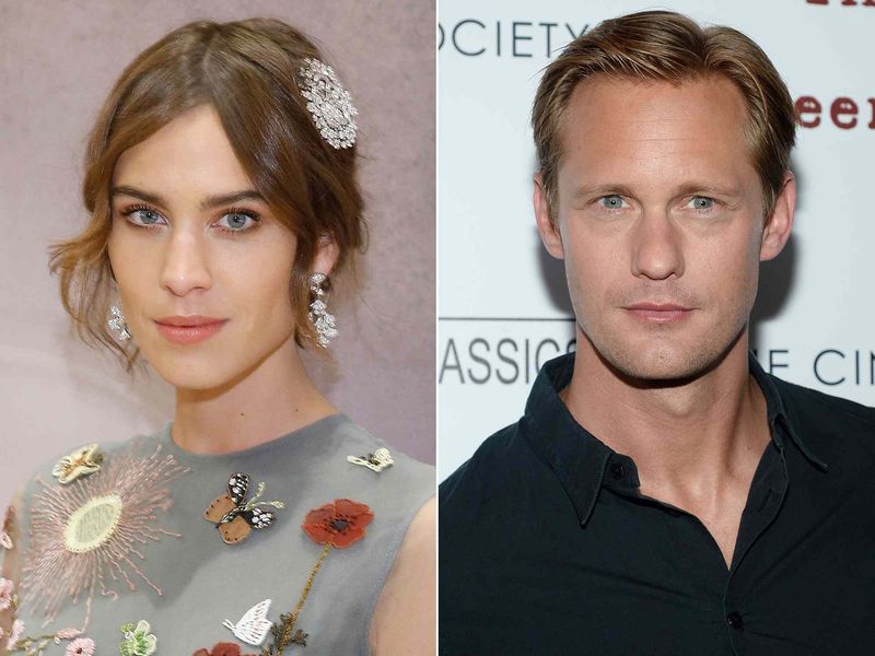 Alexander Skarsgård & Alexa Chung