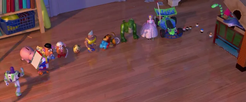 Andy's Toys – Toy Story