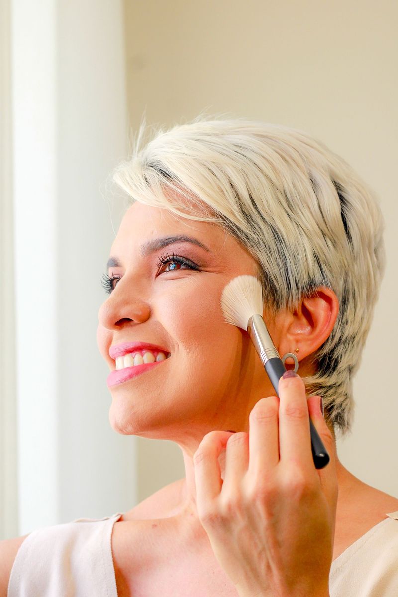 Applying Too Much Blush or the Wrong Placement