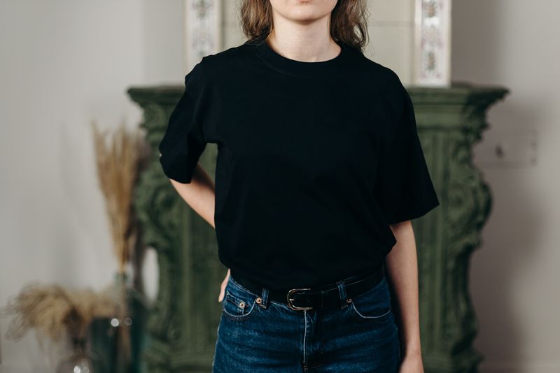 Boxy T-Shirts with Thick, Stiff Fabric and No Shape