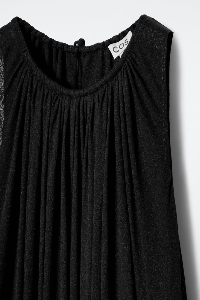 COS Sleeveless Gathered Maxi Dress