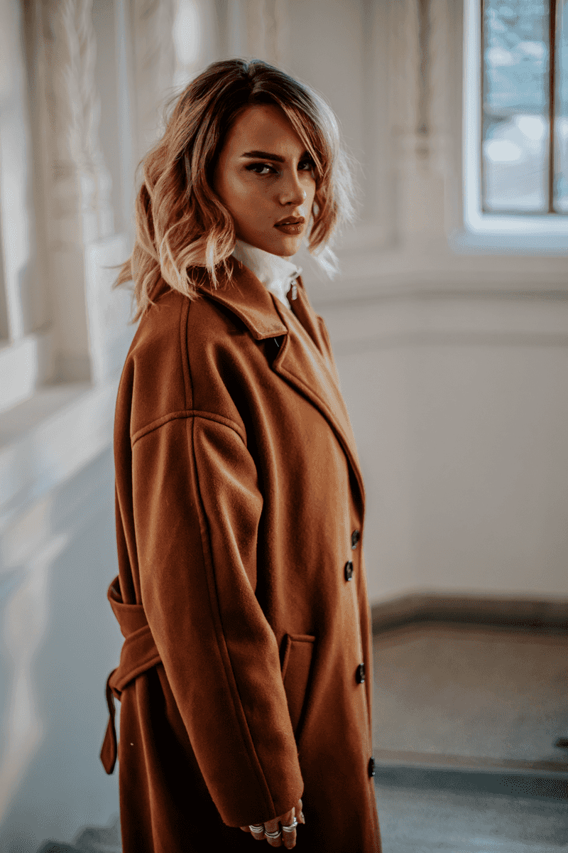 Camel Wool Coat