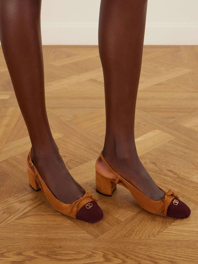 Cap-Toe Pumps
