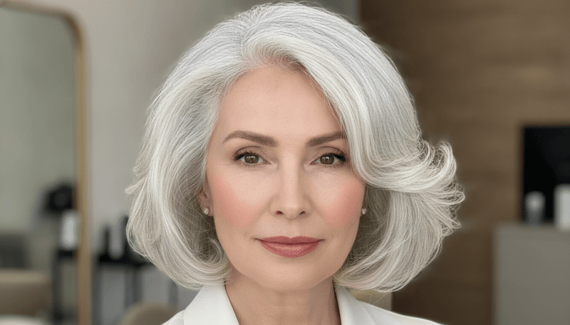 Chin-Length Bob with Volume