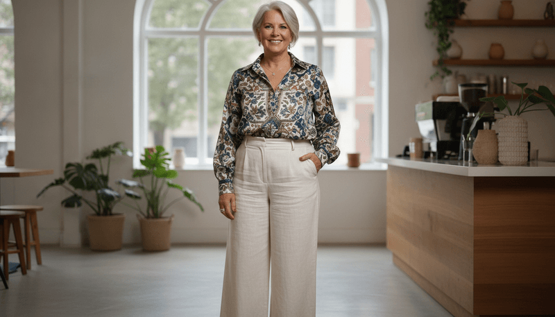 Choose Straight-Leg or Wide-Leg Trousers