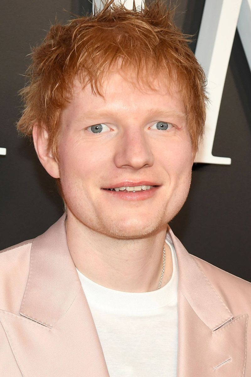 Ed Sheeran – Colorful Chaos Across His Chest