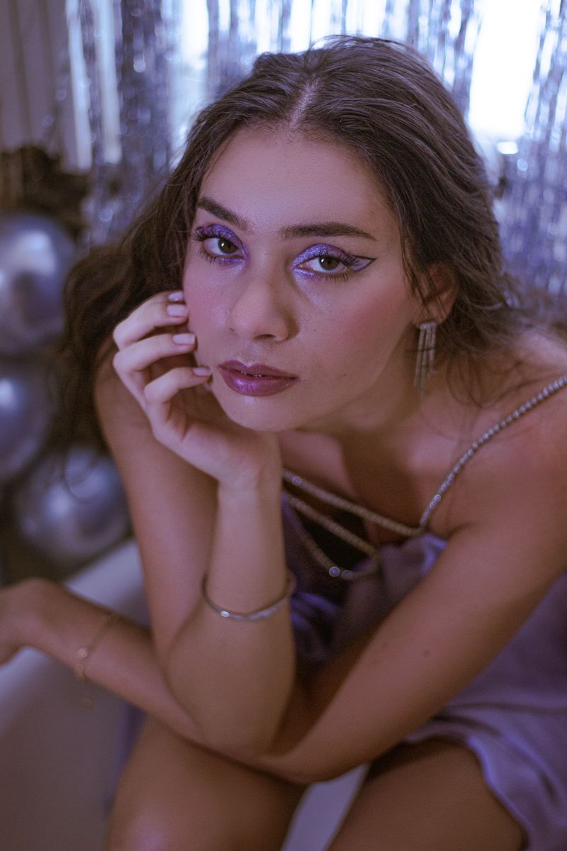 Excessive Body Glitter and Glitter Gel Makeup