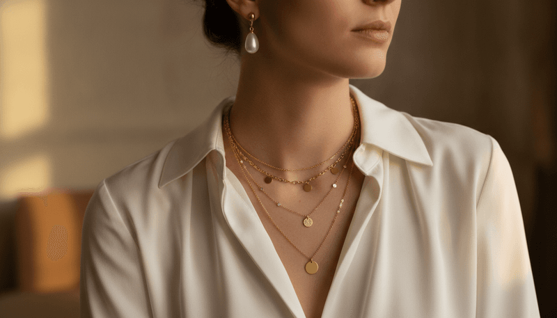 Finish With Gold or Pearl Jewelry