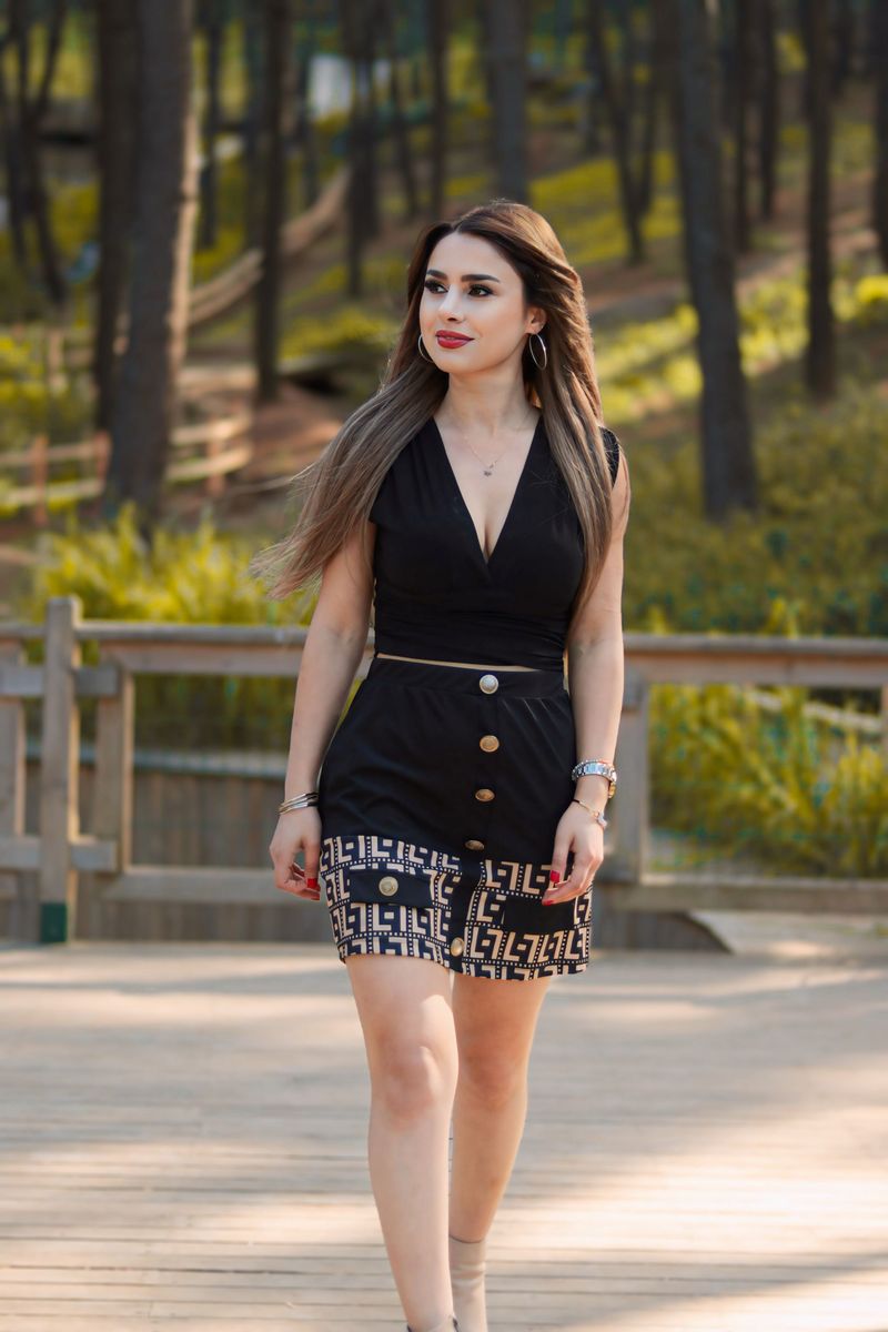 Fitted Rompers with Vertical Details