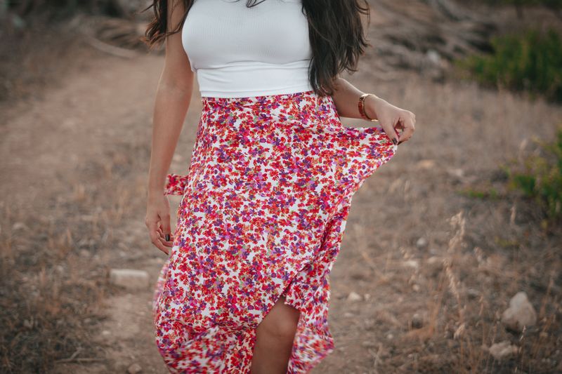 Flowy Midi Skirts