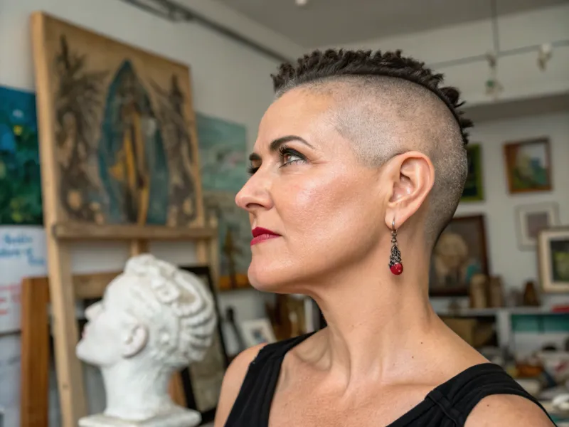 Grown-Out Buzz Cut