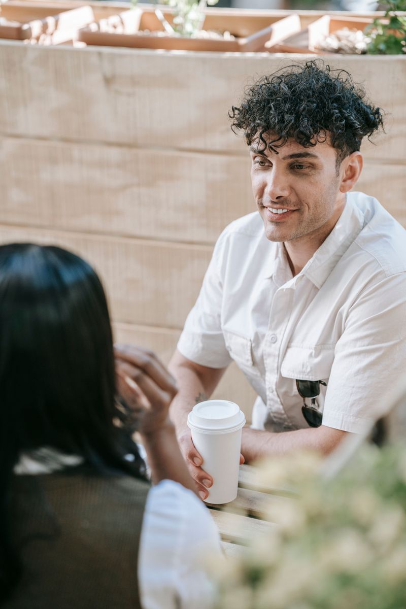 He Finds Reasons to Start Conversations With You