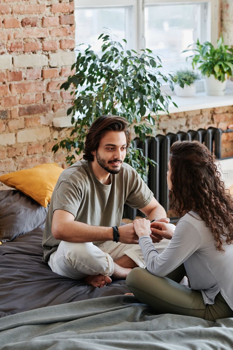 He Makes You Feel Emotionally Safe During Difficult Conversations
