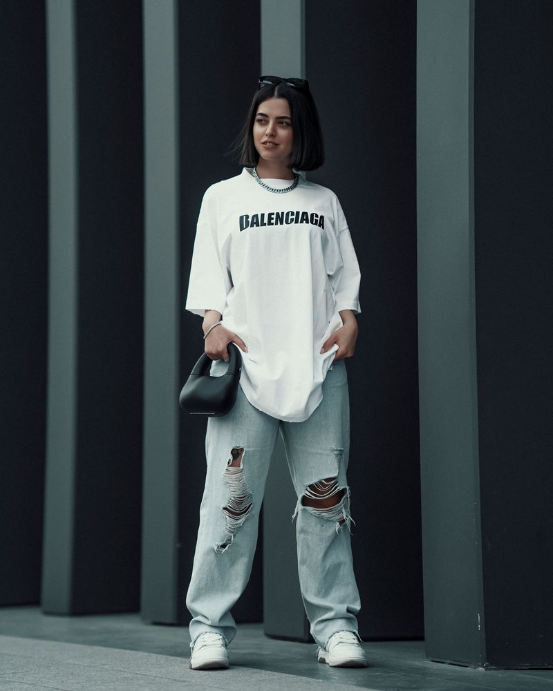 Heavily Ripped Jeans