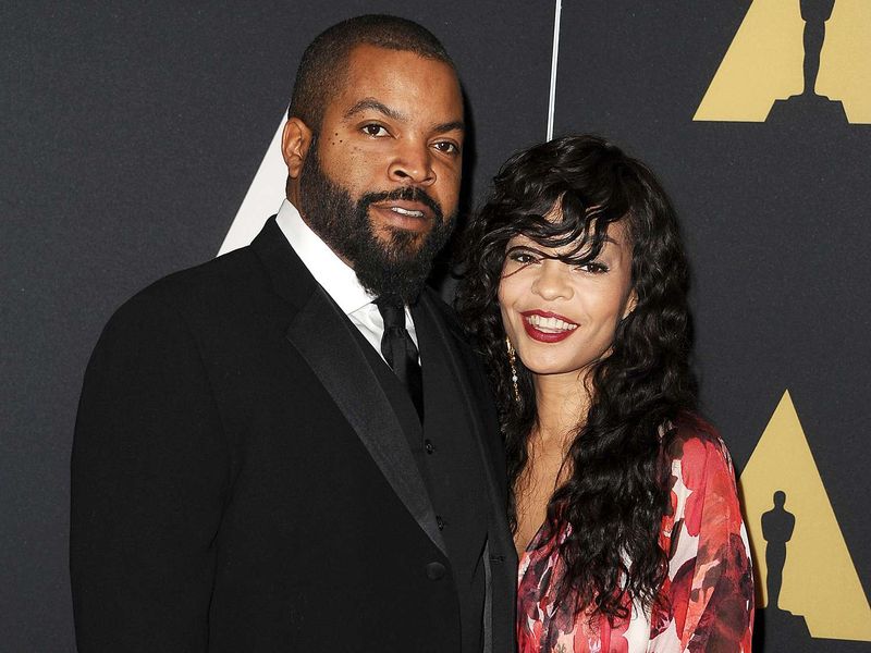 Ice Cube and Kimberly Woodruff
