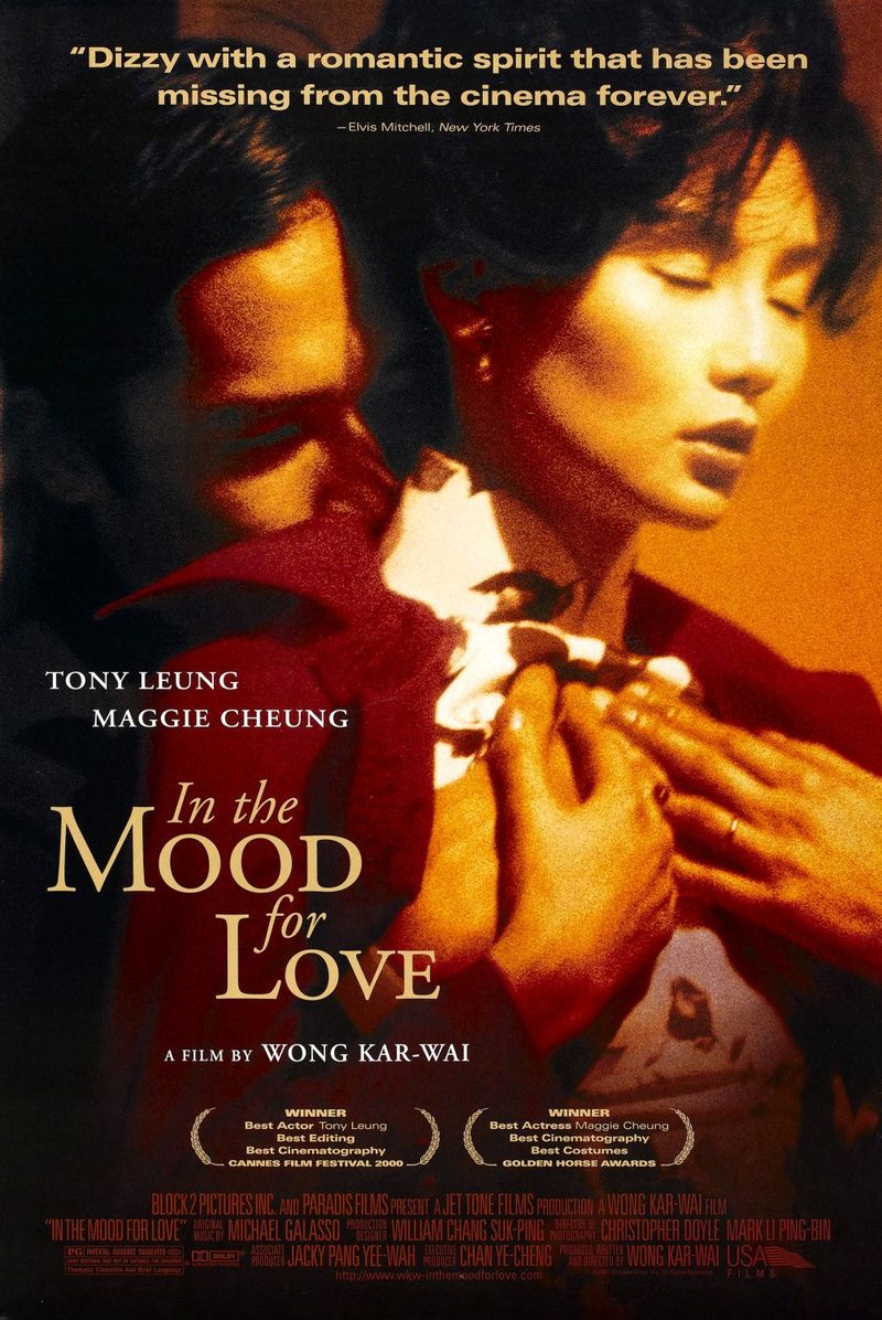 In the Mood for Love (2000) – Wong Kar-wai