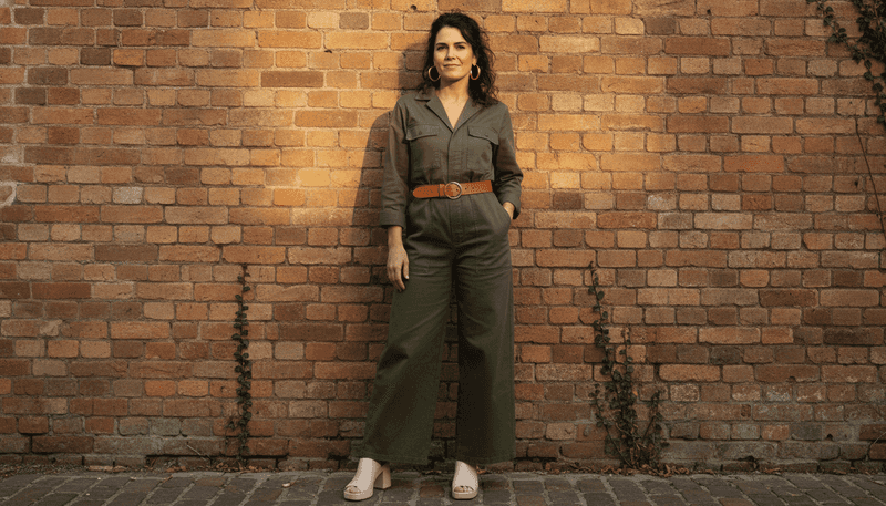 Jumpsuit + Belt