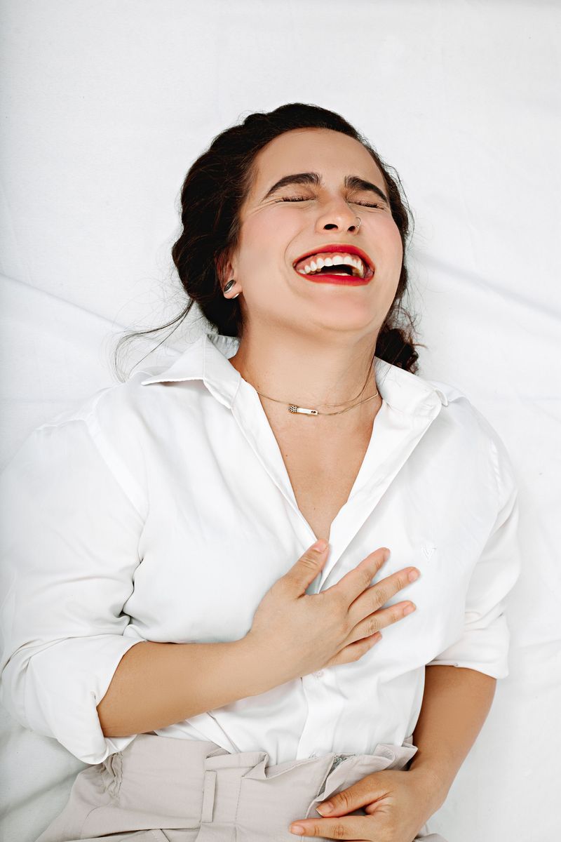 Laughing at Their Own Thoughts