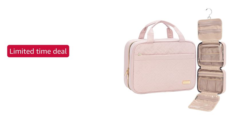 Leak-Proof Hanging Toiletry Bag