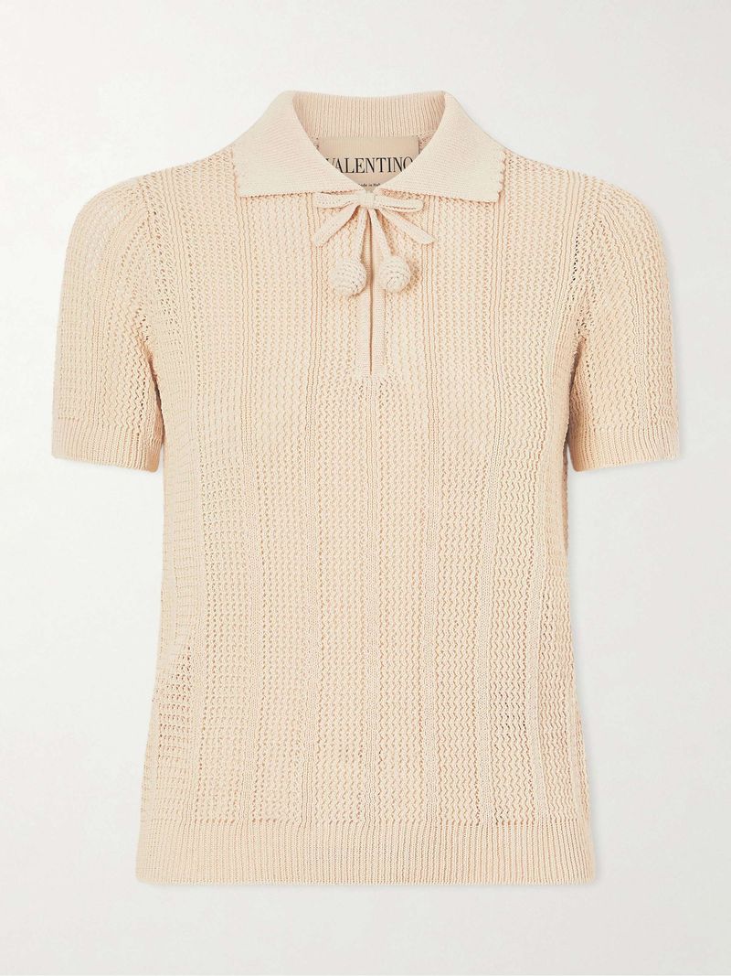 Lightweight Knit Polo or Sweater