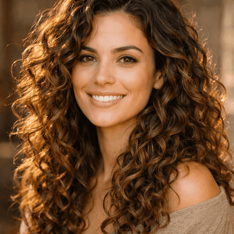 Long Curly Layers