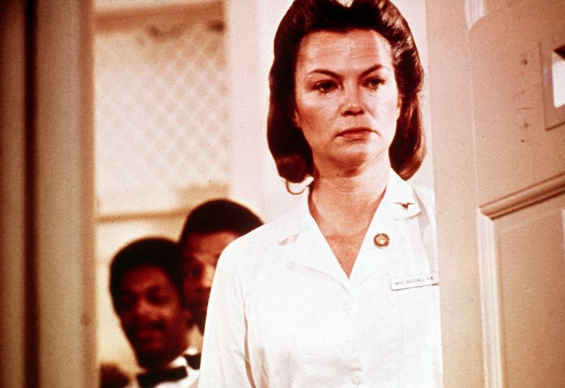 Louise Fletcher as Nurse Ratched in One Flew Over the Cuckoo's Nest (1975)