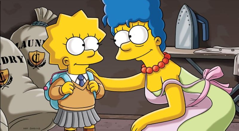 Marge Simpson and Lisa Simpson — The Simpsons