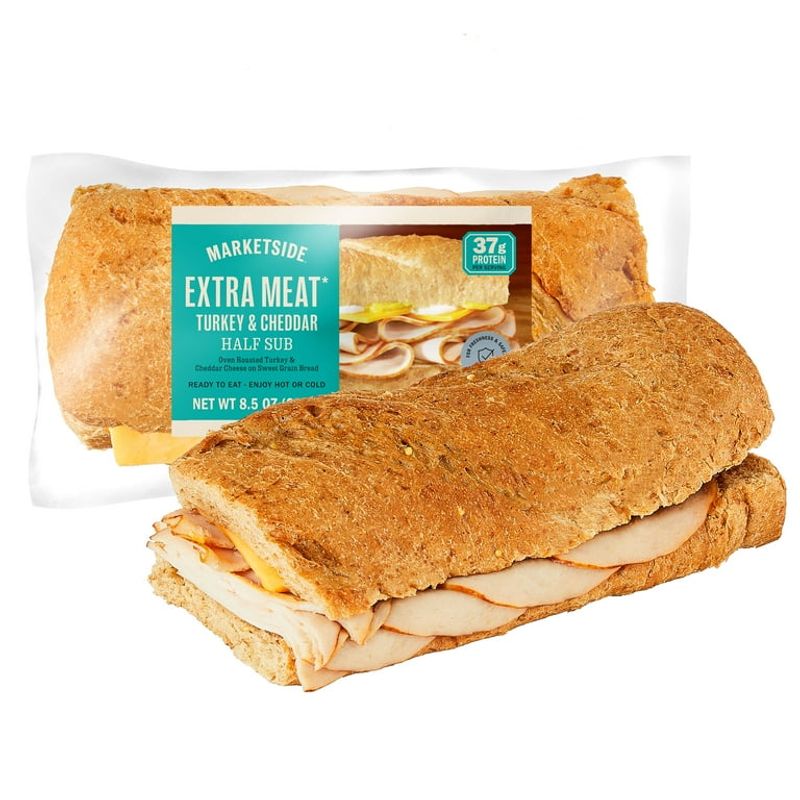 Marketside Turkey and Swiss Sub Sandwich
