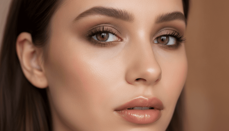 Monochromatic Taupe Eye