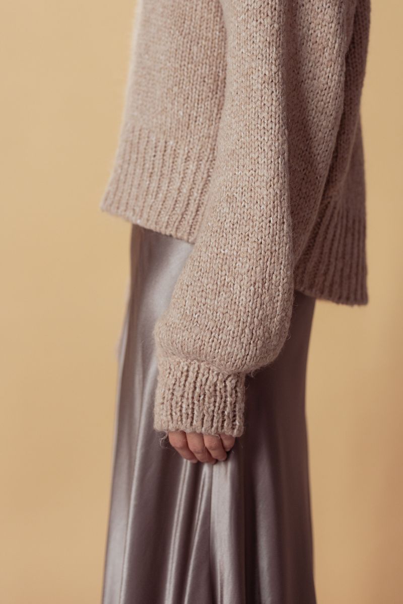 Neutral Knit Sweater