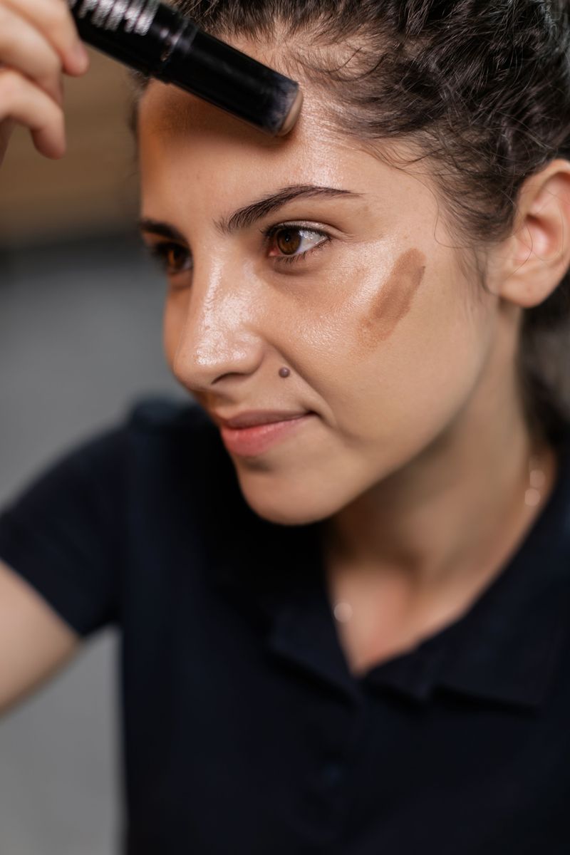 Not Blending Makeup Properly