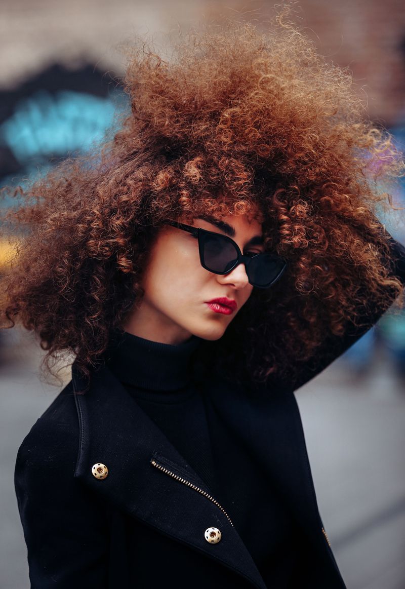 Overly Teased Big Hair