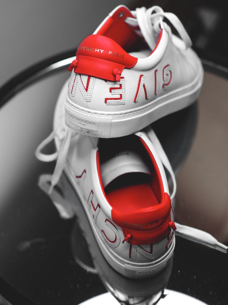 Oversized Logo Sneakers