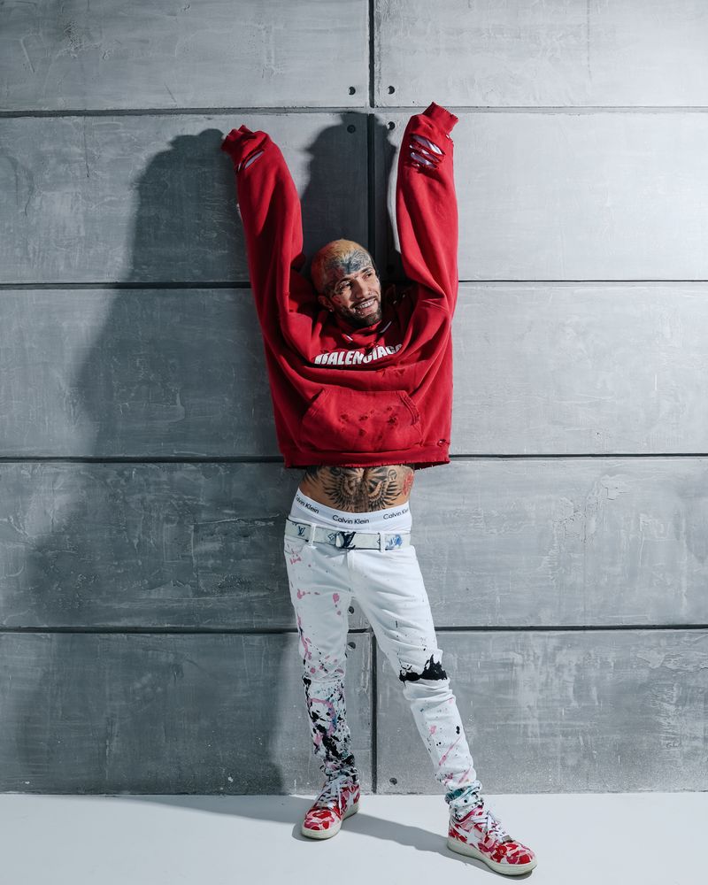 Painted or Splatter Jeans