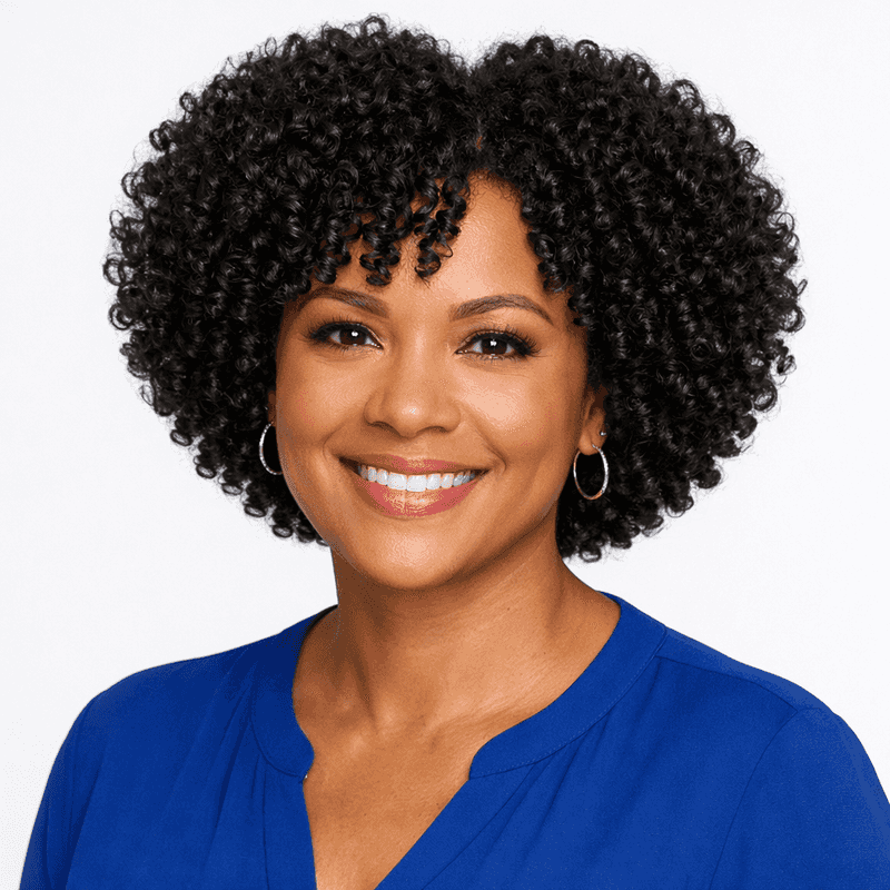 Rounded Curly Cut