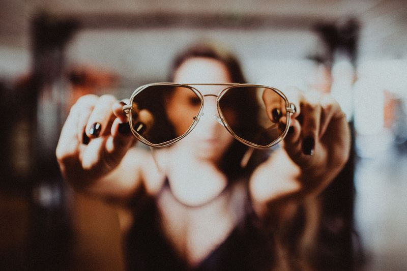 Scratched Sunglasses