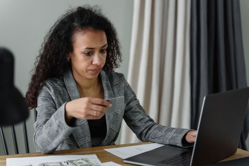 She Avoids High-Interest Debt