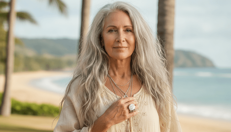 Silver Beach Waves